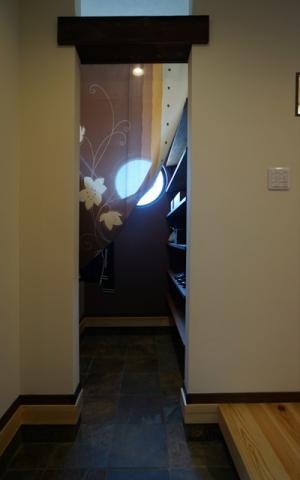 たっぷり収納できるこだわりの玄関収納