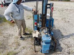 地盤調査
................................
 