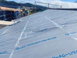 屋根の骨組み
遮熱シート+垂木
𓈒𓐍𓂃𓈒𓂂𖤣𖤥𖠿................