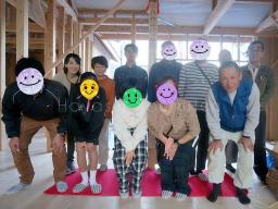 上棟式！上棟おめでとうございます！---- COPYRIGHT©2022 霧島市 TDホーム霧島（有）林工務店 ----