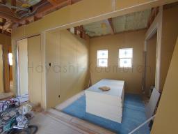 壁ボードの施工が行われました！---- COPYRIGHT©2022 霧島市 TDホーム霧島（有）林工務店 ----