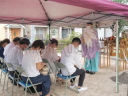 地鎮祭---- COPYRIGHT©2021 霧島市 TDホーム霧島（有）林工務店 ----