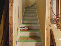 階段の施工が行われました！---- COPYRIGHT©2021 霧島市 TDホーム霧島（有）林工務店 ----