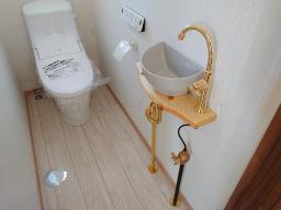 造作洗面台など設備工事が行われました！---- COPYRIGHT©2022 霧島市 TDホーム霧島（有）林工務店 ----