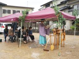 地鎮祭---- COPYRIGHT©2021 霧島市 TDホーム霧島（有）林工務店 ----