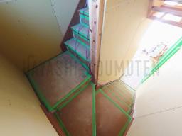 階段の施工が行われました！---- COPYRIGHT©2021 霧島市 TDホーム霧島（有）林工務店 ----