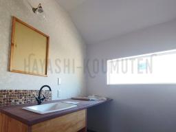 造作洗面台など設備工事が行われました！---- COPYRIGHT©2021 霧島市 TDホーム霧島（有）林工務店 ----