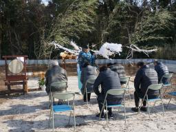 地鎮祭---- COPYRIGHT©2021 霧島市 TDホーム霧島（有）林工務店 ----