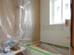 ユニットバスの工事が行なわれました！---- COPYRIGHT©2021 霧島市 TDホーム霧島（有）林工務店 ----