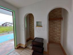 世界から認められた自然環境と健康に配慮された最高品質のスペイン本漆喰塗り壁材グラフェンストーンが施工されました！---- COPYRIGHT©2021 霧島市 TDホーム霧島（有）林工務店 ----