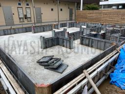 立ち上がり基礎の型枠が組まれました！---- COPYRIGHT©2020 霧島市 TDホーム霧島（有）林工務店 ----