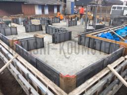 立ち上がり基礎の型枠が組まれました！---- COPYRIGHT©2020 霧島市 TDホーム霧島（有）林工務店 ----