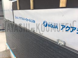 外壁は、ブラックのサイディングを施工します！---- COPYRIGHT©2019 霧島市 TDホーム霧島（有）林工務店 ----