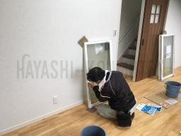 ハウスクリーニングが行なわれました。工事中の汚れやホコリを綺麗に掃除します！---- COPYRIGHT©2019 霧島市 TDホーム霧島（有）林工務店 ----