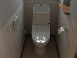 トイレなどの住宅機器の設置も行なわれました(o^∇^o)ﾉ---- ©2019 霧島市 TDホーム霧島（有）林工務店 ----