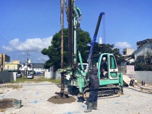 地盤改良工事
『柱状改良工事』
................................
 