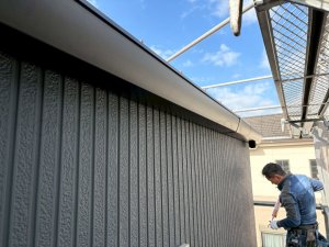 雨樋取り付け
................................
 