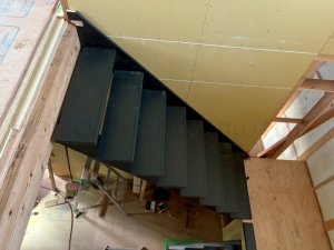 オープン階段取付
................................
 